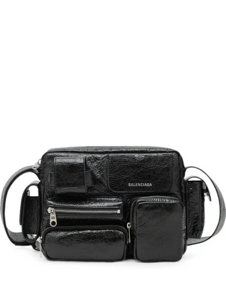 Geanta tip postas Balenciaga neagra