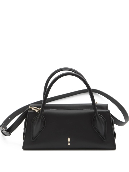 Geanta tip postas Christian Louboutin neagra din piele