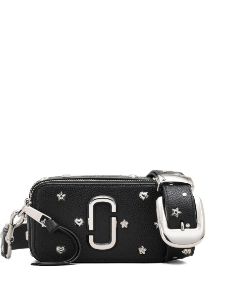 Geanta tip postas Marc Jacobs neagra din piele