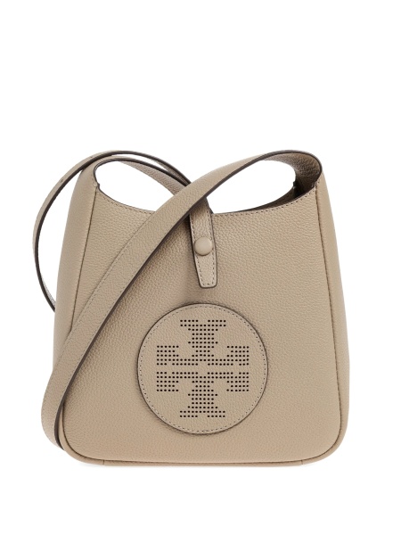 Geanta tip postas Tory Burch maro din piele