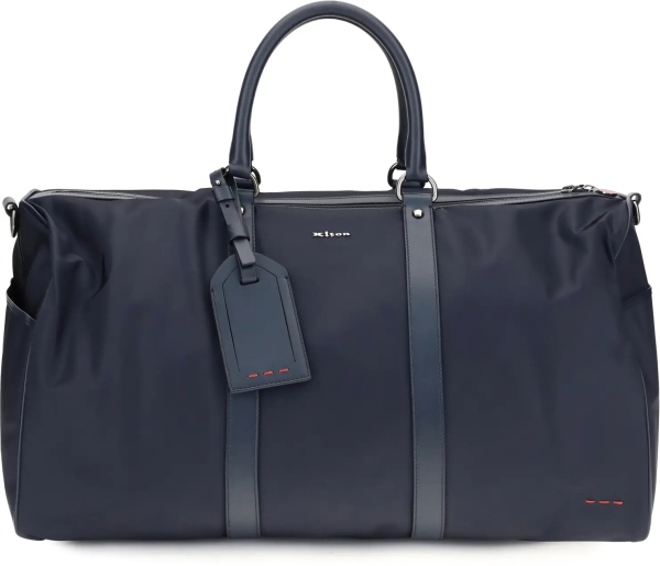 Genti Leather-trim Travel Duffle Bag