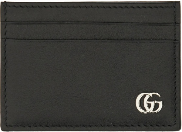 "Gg Marmont" Card Holder With Money Clip