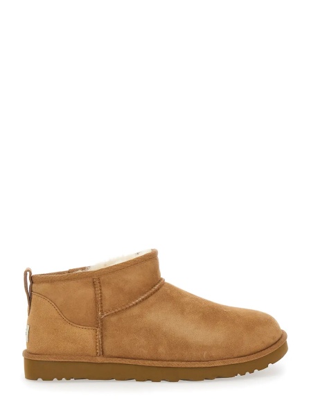 Ghete Brown 'Ultra Mini' Suede Boots for Men