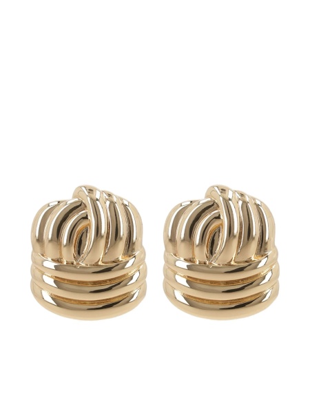 Gold knot earrings