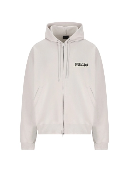 Hanorac Balenciaga alb