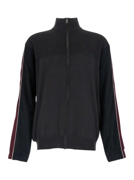 Hanorac Balenciaga negru din bumbac