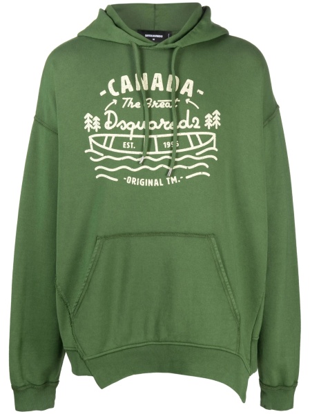 Hanorac DSQUARED2 verde