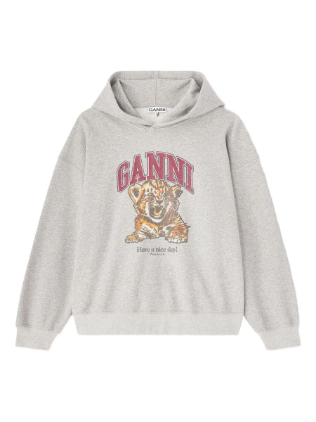 Hanorac Ganni gri