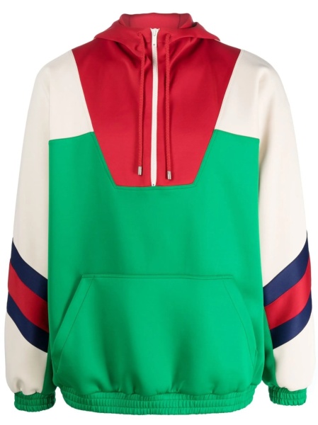 Hanorac Gucci rosu din elastan si polyester