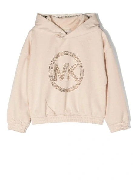 Hanorac Michael Kors neutru din polyester si spandex/elastan