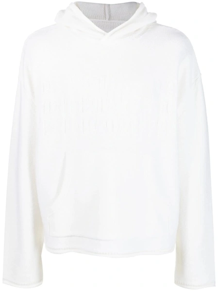 Hanorac MM6 Maison Margiela alb