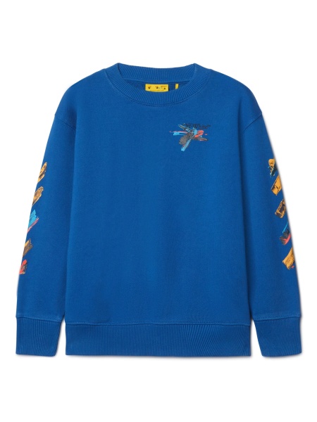 Hanorac Off-White albastru