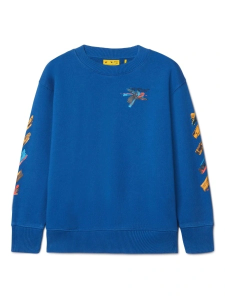 Hanorac Off-White albastru
