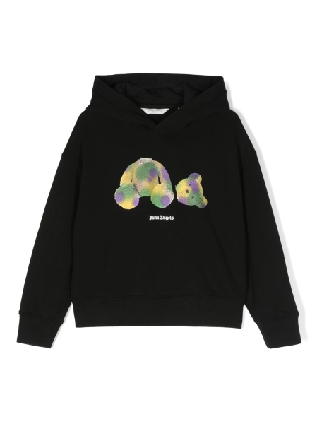 Hanorac Palm Angels negru din bumbac