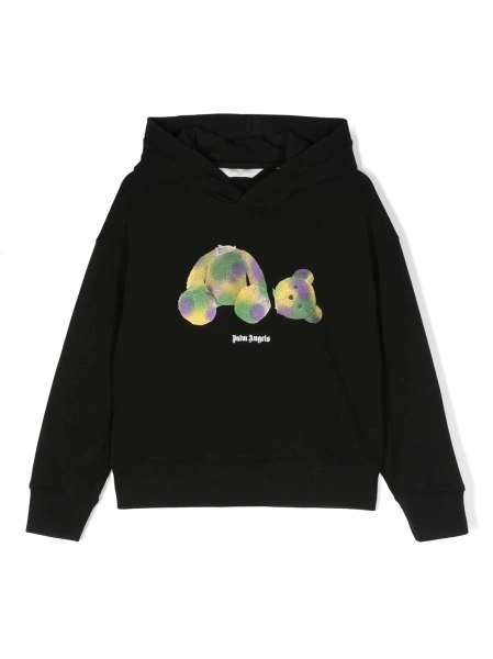 Hanorac Palm Angels negru din bumbac