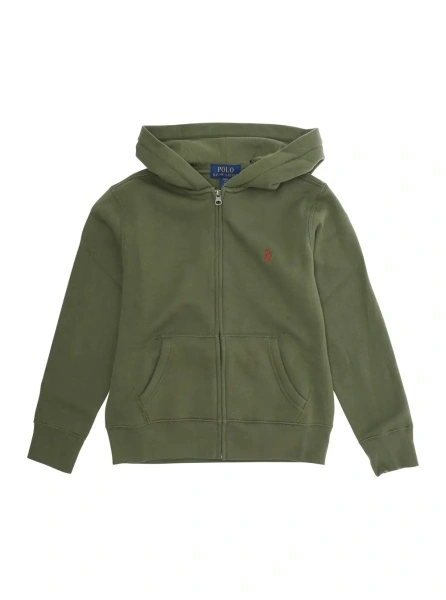 Hanorac Ralph Lauren verde din bumbac