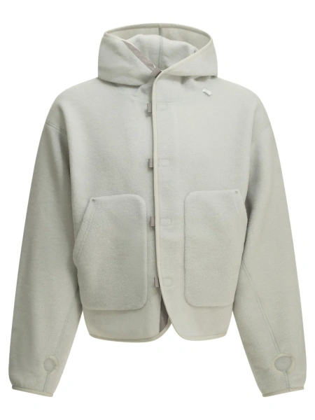 Hanorace Wool-Blend Hooded Sweatshirt