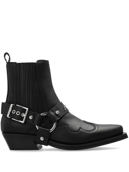 Incaltaminte Ganni neagra din polyester si piele reciclata