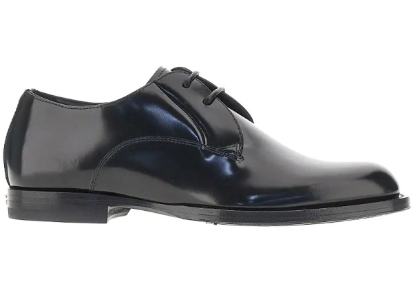 Incaltaminte Spazzolato leather laced shoes