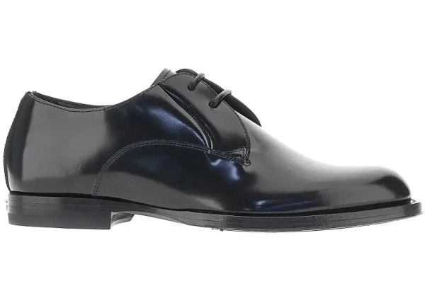 Incaltaminte Spazzolato leather laced shoes