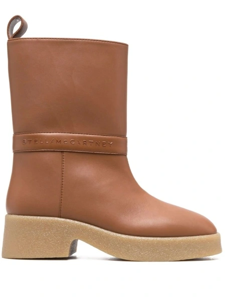 Incaltaminte Stella McCartney maro din poliuretan