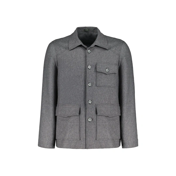 Jacheta Autore gri din casmir