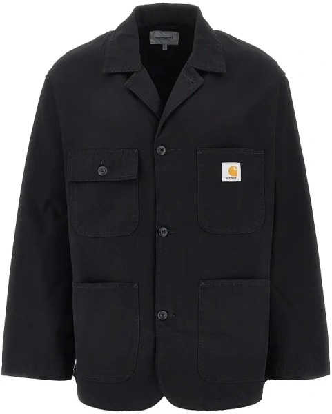 Jacheta Carhartt neagra din bumbac 'Brader'