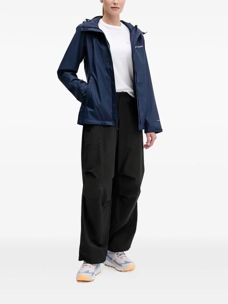 Jacheta Columbia albastra din nylon