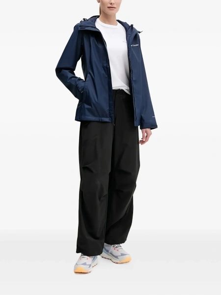 Jacheta Columbia albastra din nylon