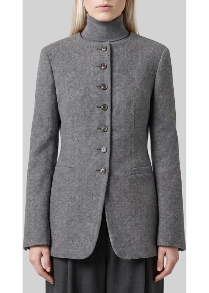 Jacheta Dark Crew Neck Falla Jacket