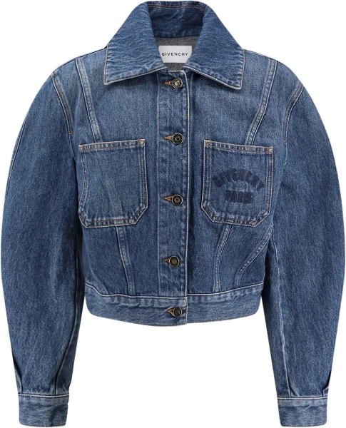 Jacheta Denim crop Jacket