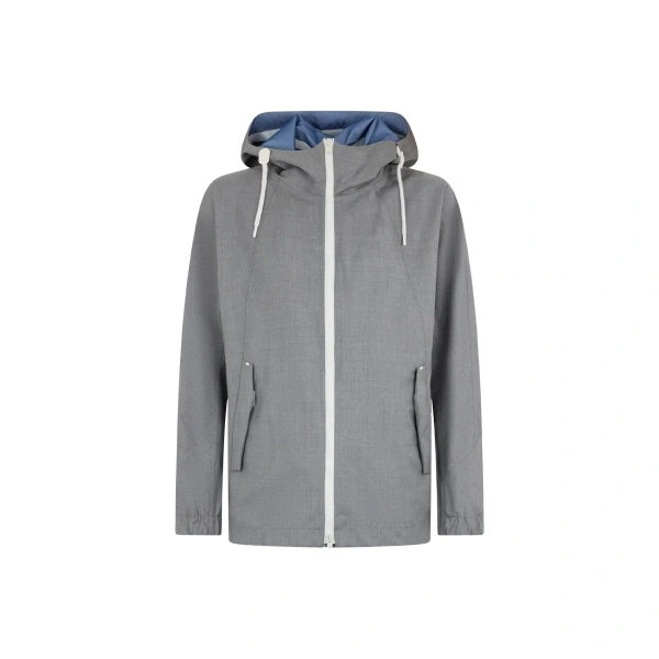 Jacheta Herno Wool Hooded Jacket