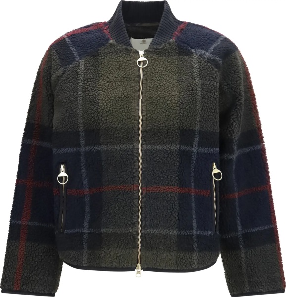 Jacheta Kirklees tartan fleece Jacket