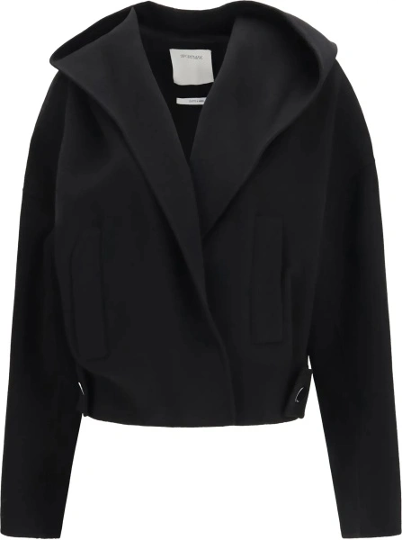 Jacheta Max Mara neagra din lana