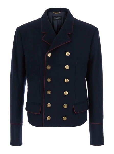 Jacheta NAPOLEON JACJET WOOL PIPING