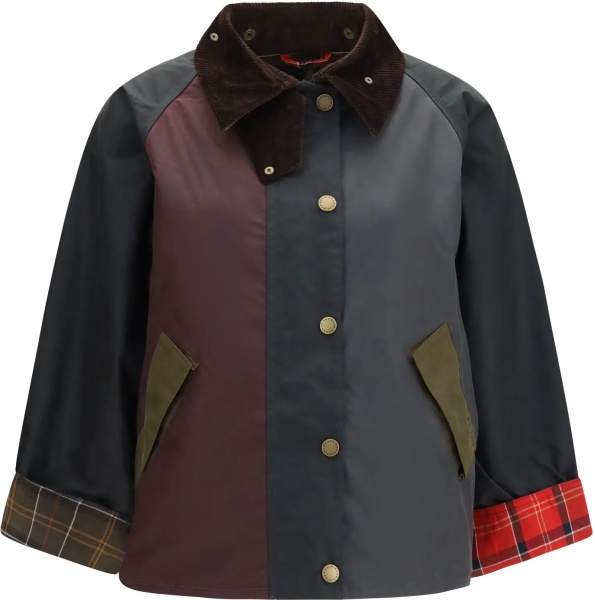 Jacheta Patchwork Transport Waxed Jacket