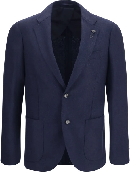 Jacheta Single-breasted wool and cashmere Jacket