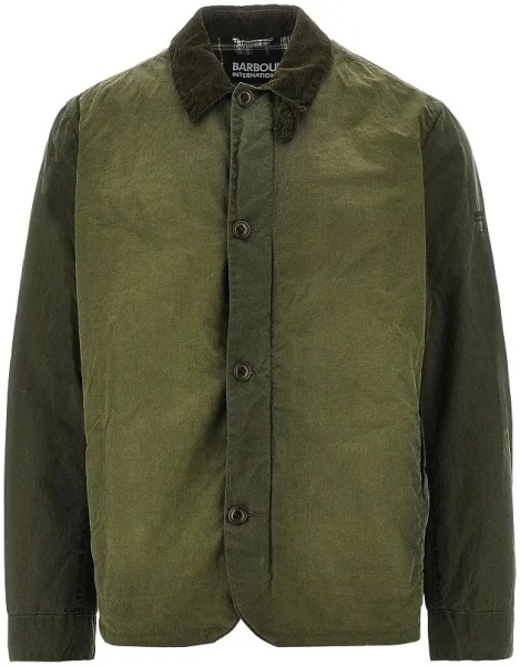 Jacheta Troon Washed waxed cotton jacket
