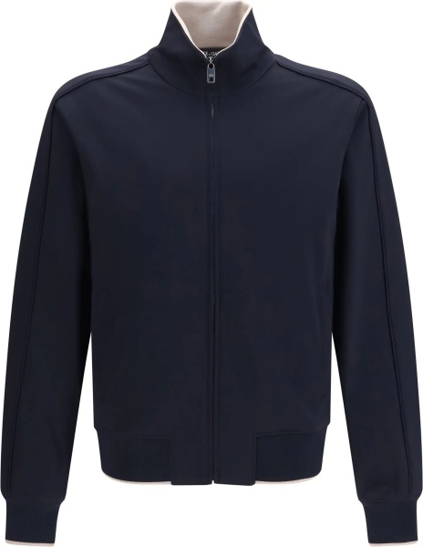 Jacheta Zip Jacket with side bands