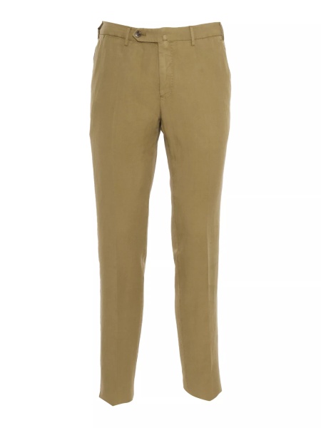 Kaki slim trousers