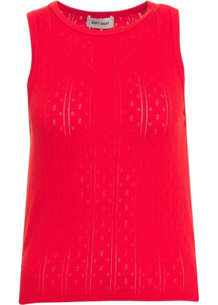 Maiou Pointelle knit top