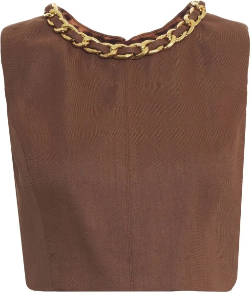Maiou Top with chain detail