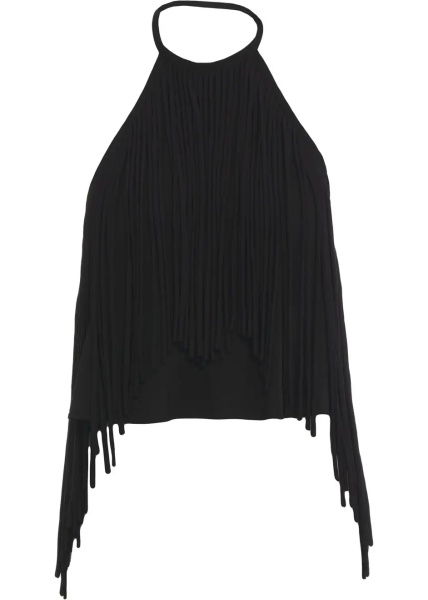Maiou Top with fringe details