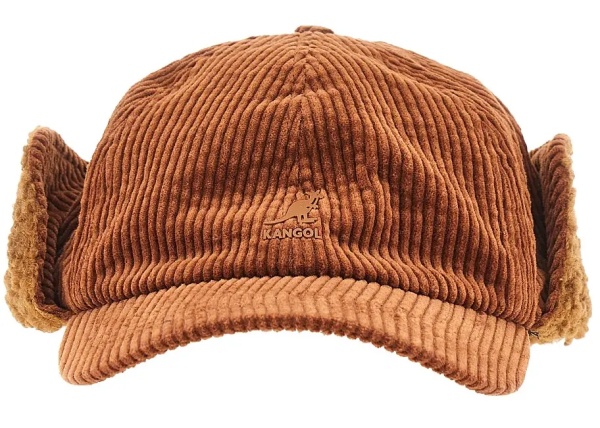 Manusi Corduroy baseball hat with earflap