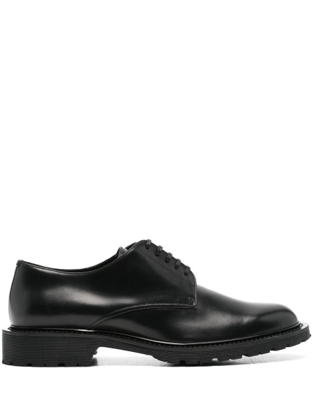 Mocasini Saint Laurent negri din piele