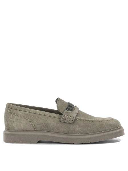 Mocasini Suede loafers with charm