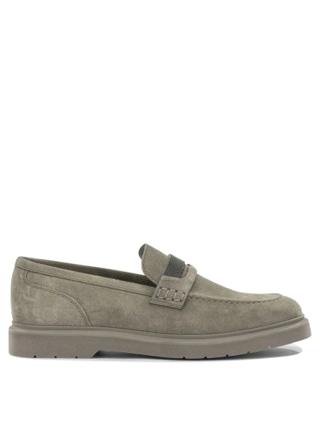 Mocasini Suede loafers with charm