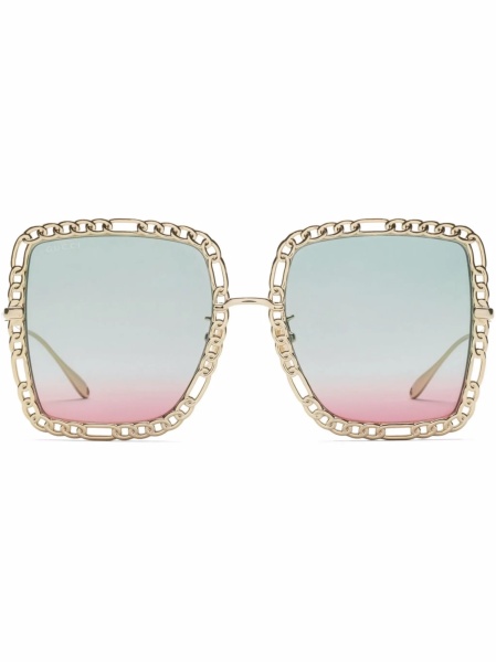 Ochelari de soare Gucci albastri