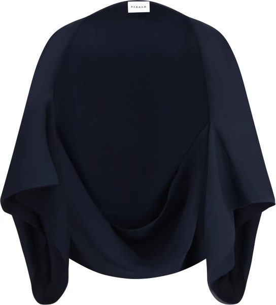 P.A.R.O.S.H. Draped mid-length Sweatshirt