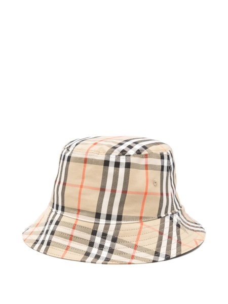 Palarie Burberry neutra din bumbac